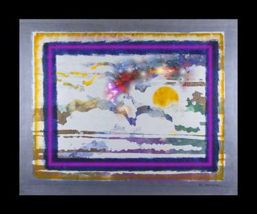 Original Abstract Expressionism Landscape Printmaking by Richard Arfsten
