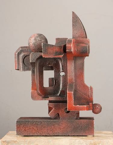 Original Abstract Technology Sculpture by Richard Arfsten