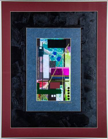 Original Abstract Architecture Collage by Richard Arfsten