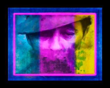 Original Abstract Expressionism Fantasy Printmaking by Richard Arfsten