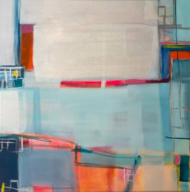 Original Contemporary Abstract Painting by Monique Duinker