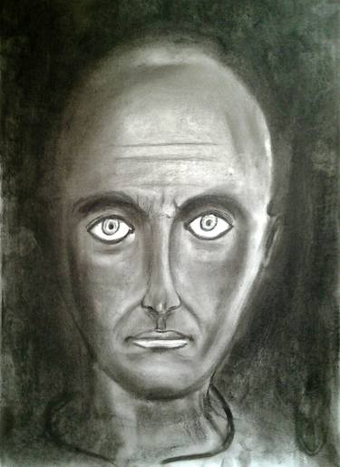 Original Fine Art Portrait Drawings by Jovan Cavor