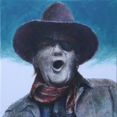 Original Figurative Cinema Painting by Rudolf Kosow