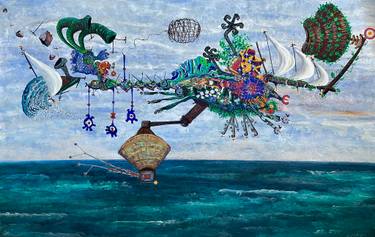 Original Surrealism Fantasy Paintings by Margaret Ann Withers