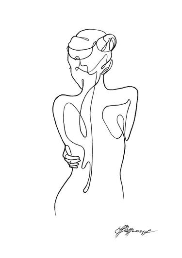 Original Fine Art Body Drawing by Peter Matthews