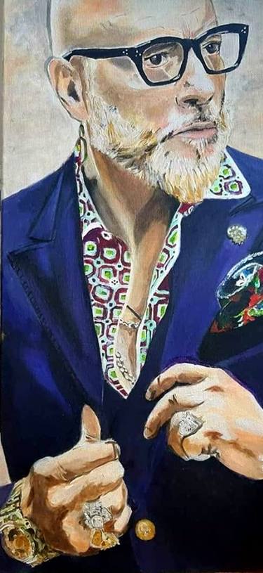 Original Pop Art Fashion Painting by Natasa Vladisavljevic