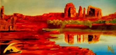 Original Figurative Landscape Painting by Dana Dececco
