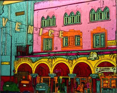 Original Art Deco Architecture Collage by Ralph Michael Brekan