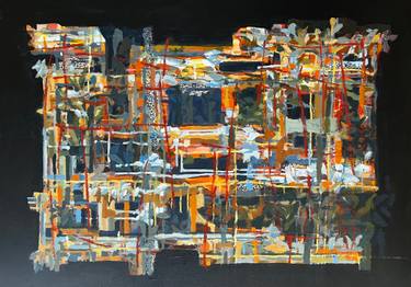 Original Expressionism Botanic Painting by Amani Moussa