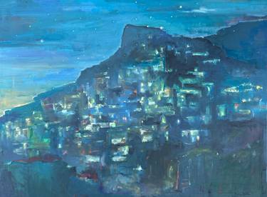 Original Abstract Expressionism Abstract Painting by Arun Prem