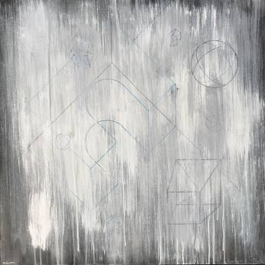 Original Modern Geometric Drawings by Cynthia Kaufman Rose