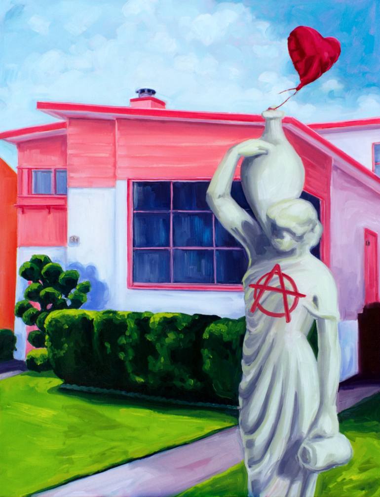 Print of Fine Art Graffiti Paintings by Valerie Lariviere