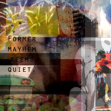 Original Abstract Patterns Collage by Dave Davidson