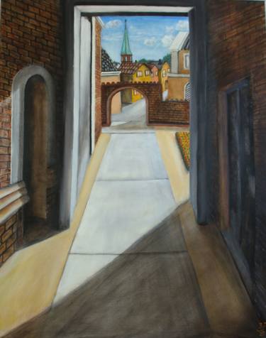 Original Conceptual Architecture Paintings by B D