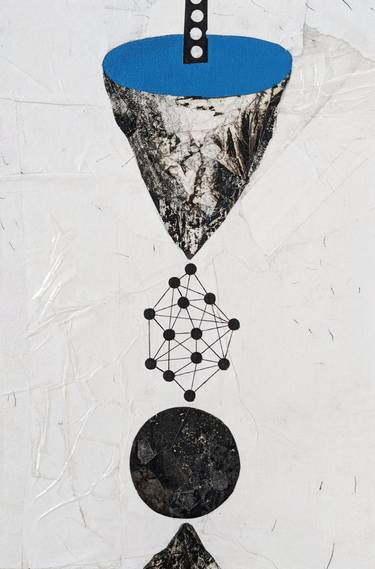 Original Conceptual Landscape Mixed Media by Chiara Criniti