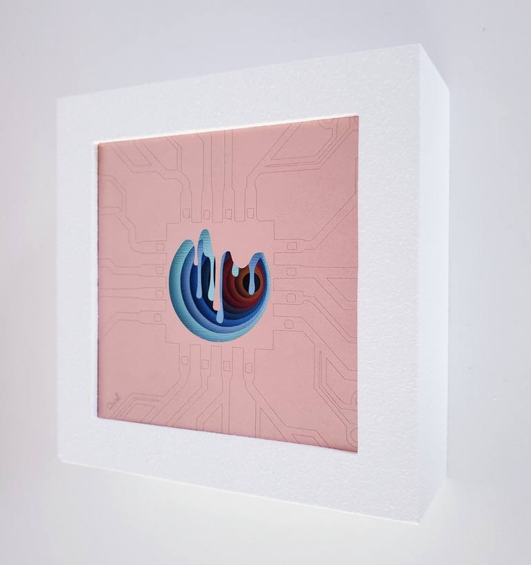 Original Fine Art Abstract Sculpture by Daniel A Du Preez