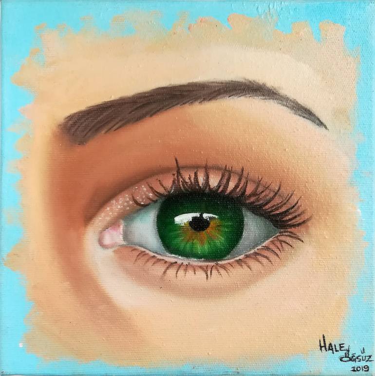 Print of Realism Body Paintings by Hale Ogsuz
