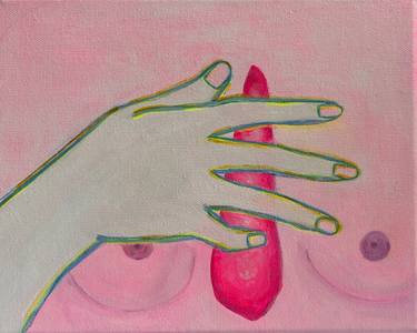 Original Surrealism Women Painting by Li Shan Chong