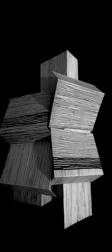Original Bauhaus Abstract Photography by Jean Paul Baret