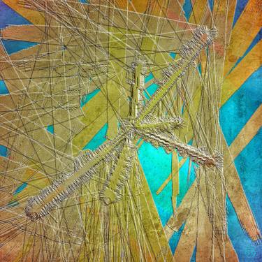 Original Minimalism Abstract Mixed Media by Charley James