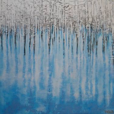 Original Abstract Expressionism Tree Paintings by Dietrich Weisenborn