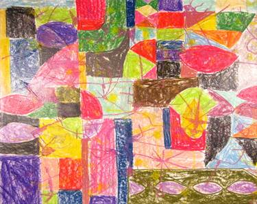 Original Abstract Aerial Drawings by Randy Nutt