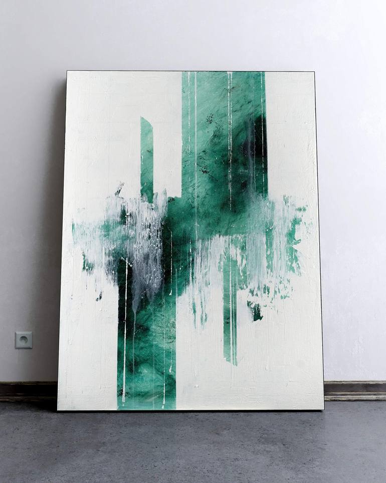 Original Expressionism Abstract Paintings by Nemanja Nikolic