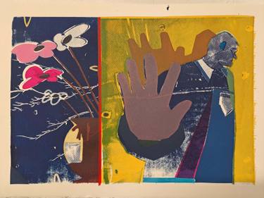 Original Contemporary Graffiti Printmaking by Gordy Livingstone