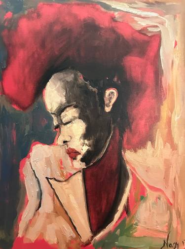 Original Contemporary Women Painting by Ginny Nagy