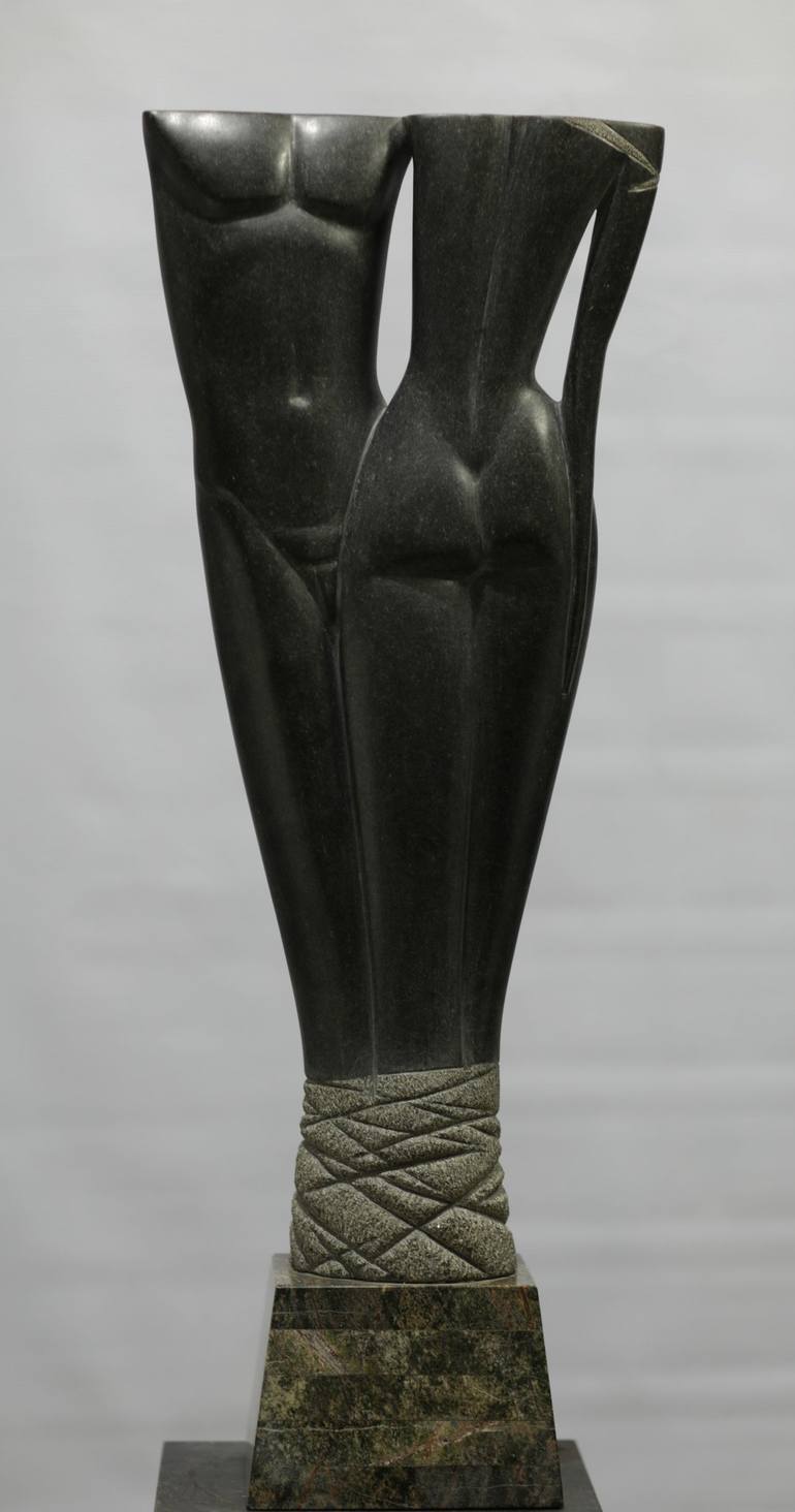 Original Figurative Love Sculpture by Alexey Vladimirov