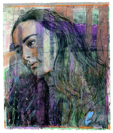 Original Portraiture Women Paintings by Brandi Hofer