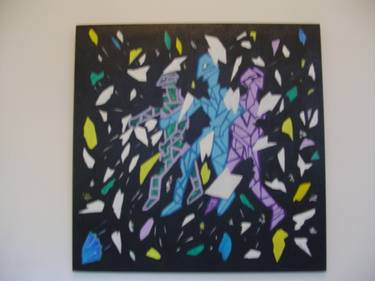 Original Abstract Painting by Richard Penny