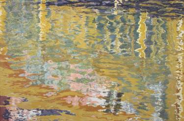 Original Impressionism Landscape Painting by Arvydas Baltrunas