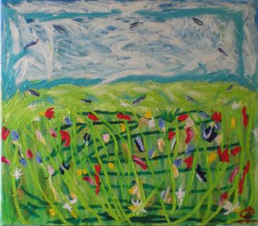 Original Figurative Seasons Painting by Stefano Paganotto