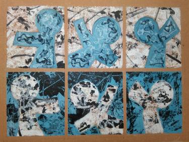 Original Conceptual Patterns Paintings by Jose Luis Montes