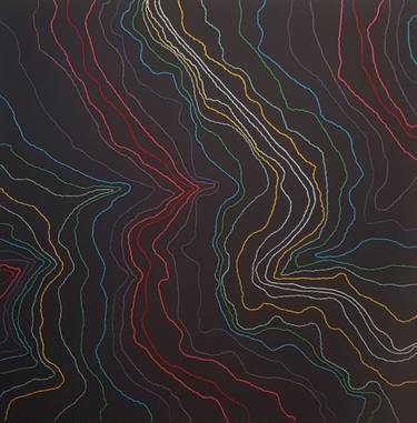 Original Abstract Expressionism Abstract Sculpture by Isabelle Amante