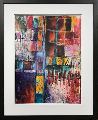 Original Modern Abstract Painting by Jorge Antonio Saenz