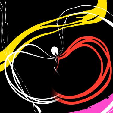 Original Modern Abstract Digital by Mona Vayda