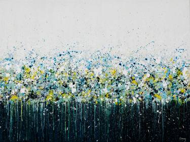 Original Contemporary Abstract Painting by Lisa Carney