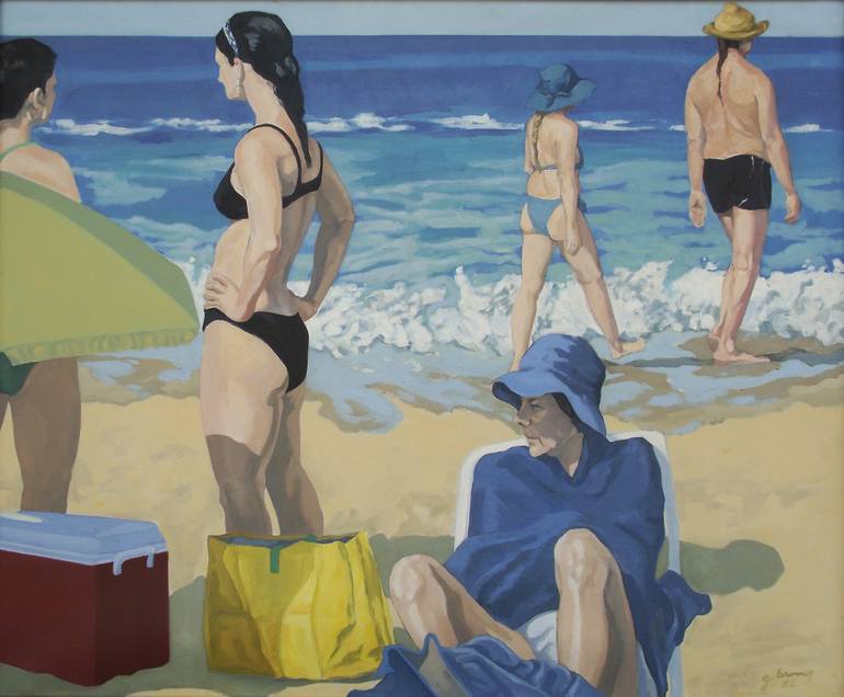 Print of Figurative People Paintings by George Brinner