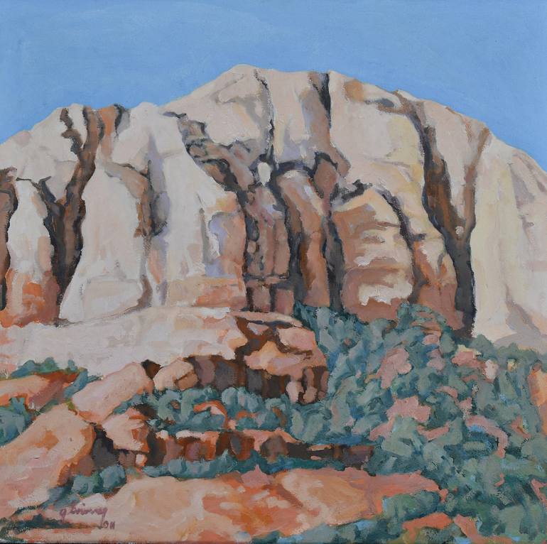 Print of Expressionism Landscape Paintings by George Brinner