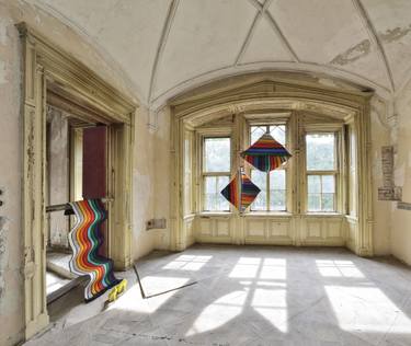 Original Art Deco Abstract Installation by Renata Rehorovska