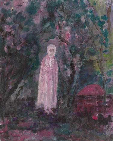 Original Abstract Mortality Paintings by Adeleia U