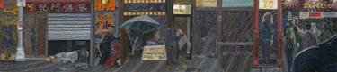 Original Contemporary Cities Mixed Media by Robert Forman