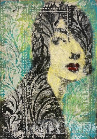 Original Expressionism Women Printmaking by Corinna Button