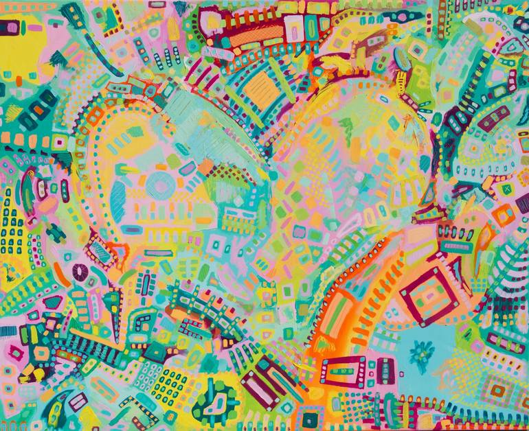 Print of Abstract Paintings by Emma Plunkett