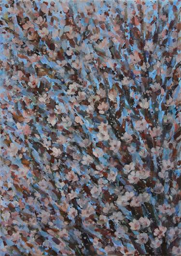 Original Fine Art Tree Paintings by Alenka Koderman