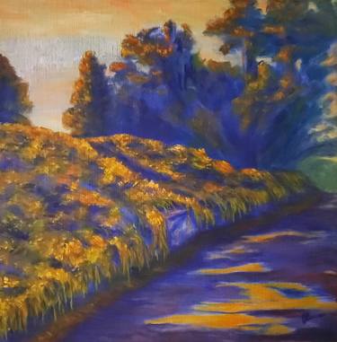 Original Expressionism Places Painting by Joann Renner