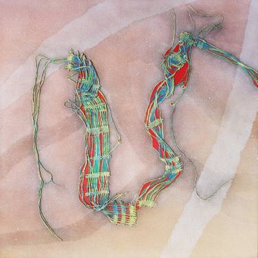 Original Abstract Mixed Media by Klethi Jean-Roch