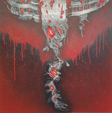 Original Abstract Painting by Klethi Jean-Roch